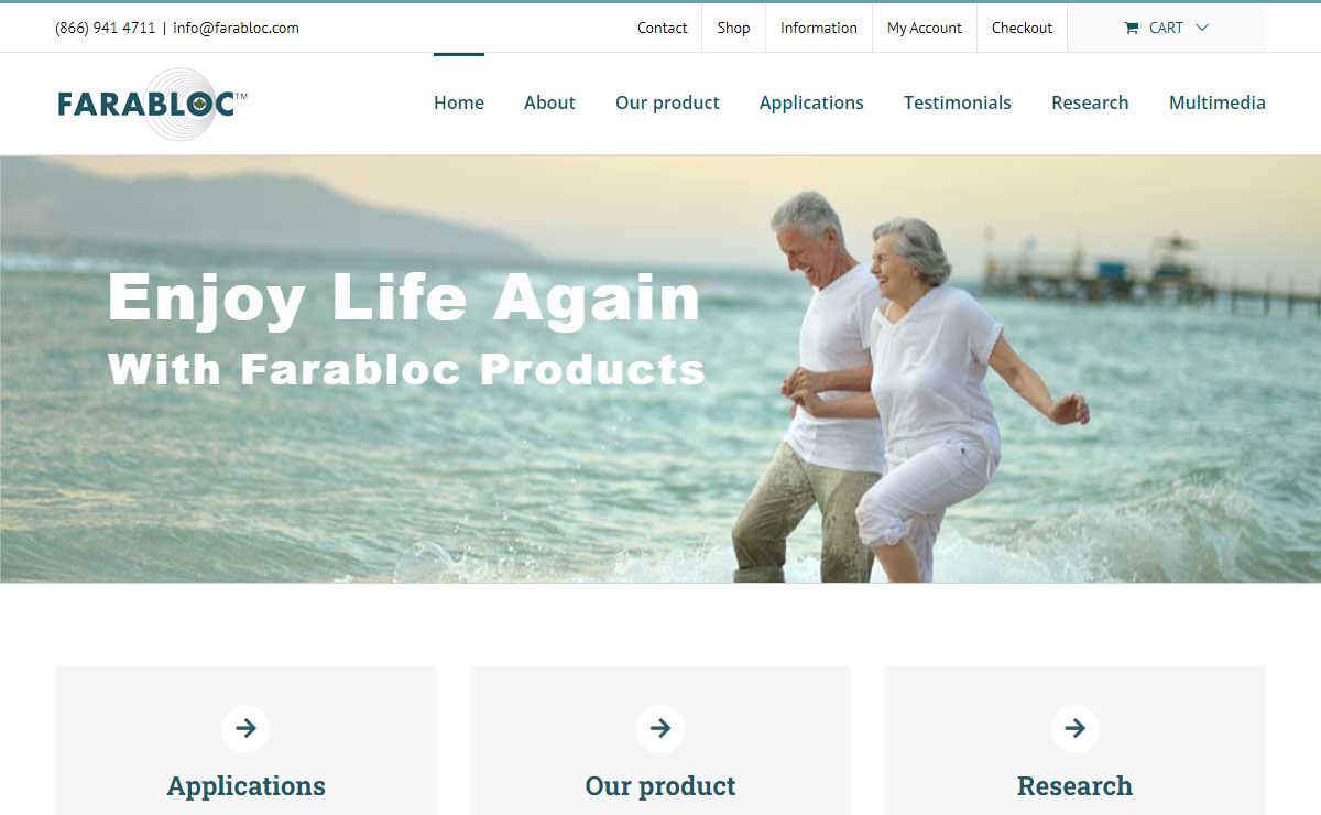 Pain Relief with Farabloc Naturally - Farabloc Development Corporation