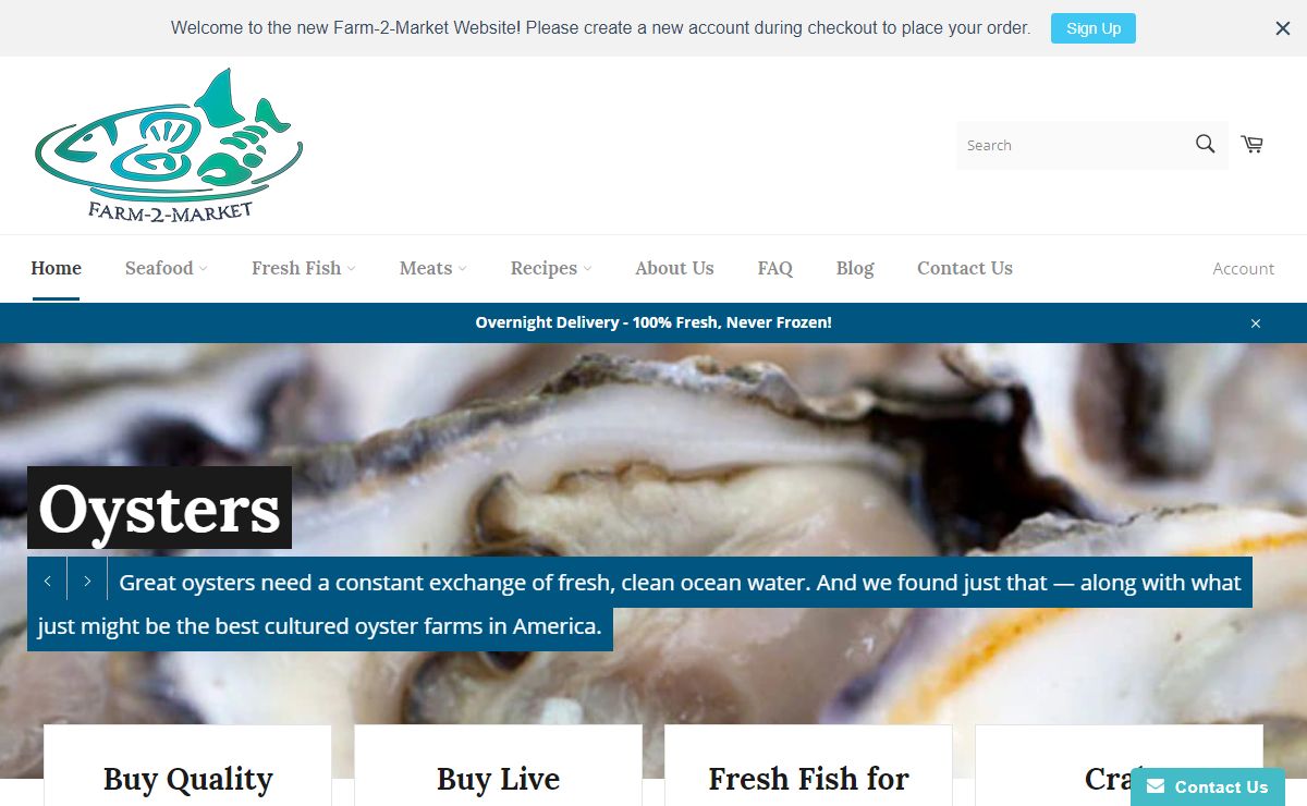Order Seafood Online [Overnight Delivery], Buy Seafood Online, Farm2M – FARM-2-MARKET