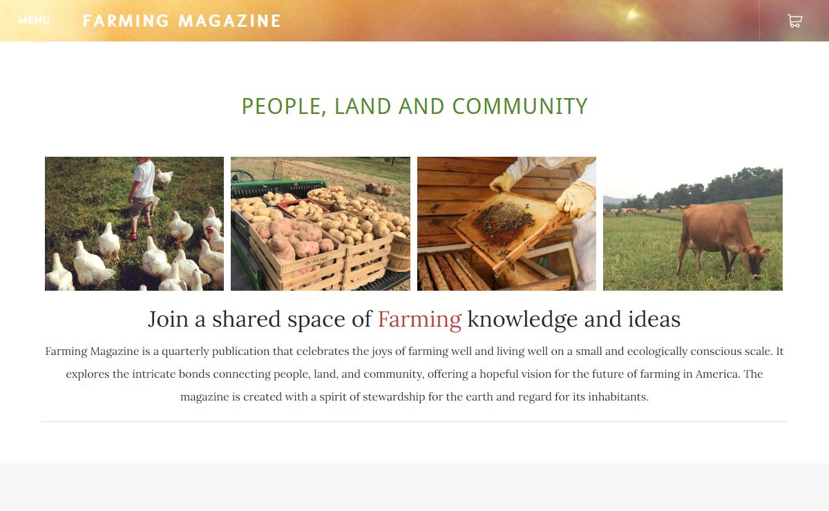 FARMING MAGAZINE - Farming Magazine Home