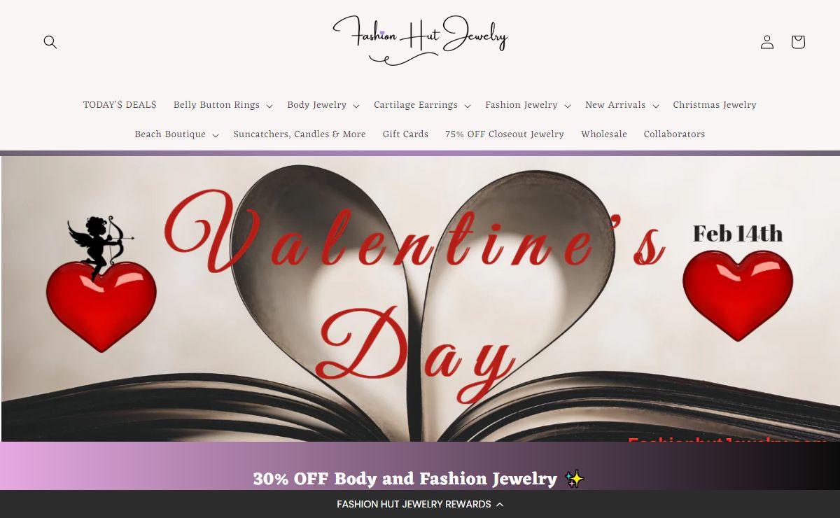 Fashion Hut Jewelry - Body Jewelry, Belly Rings & Cartilage Earrings