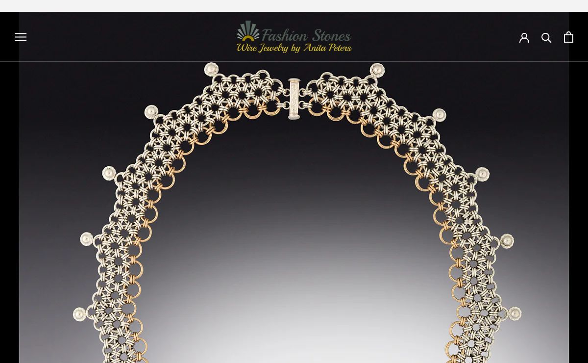 Fashion Stones - Artistic Jewlery designed by Anita Elaine Peters