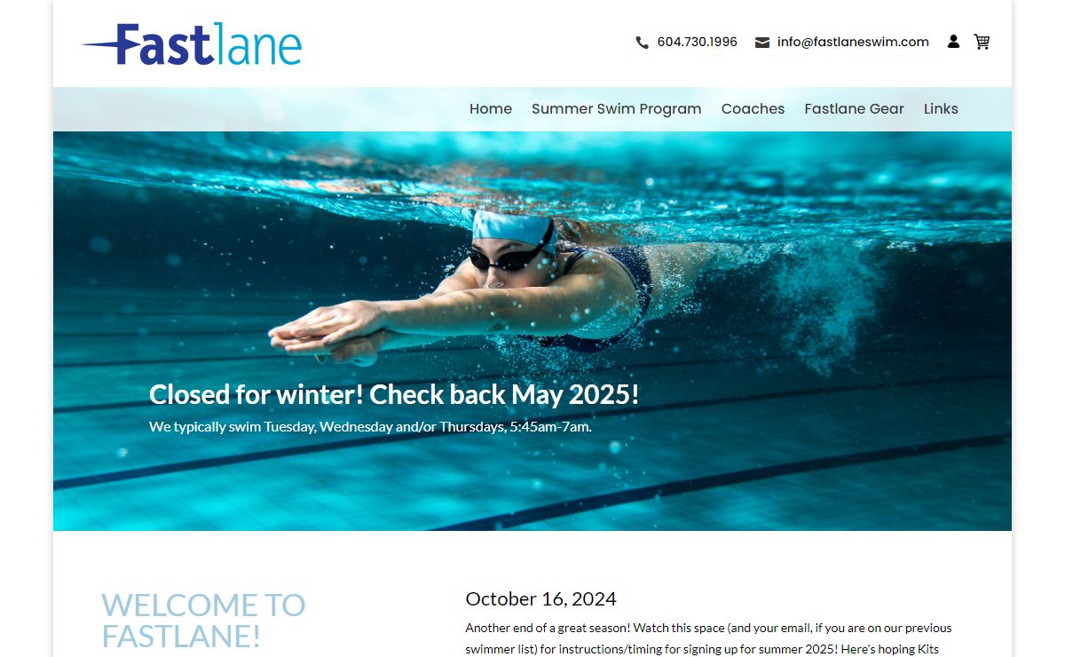 Fastlane Swim Vancouver BC - Fabulous swimming at Kits Pool