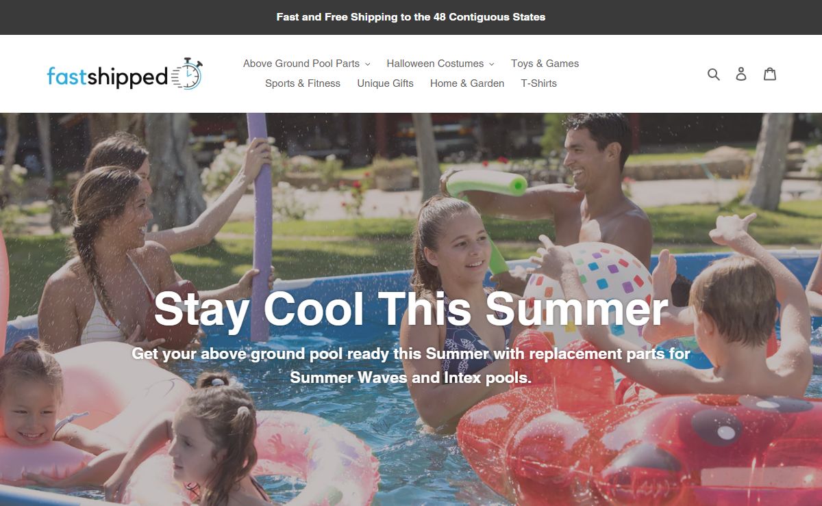 Fast Shipped | Retailer of Pool Supplies & Halloween Costumes – FastShipped.com