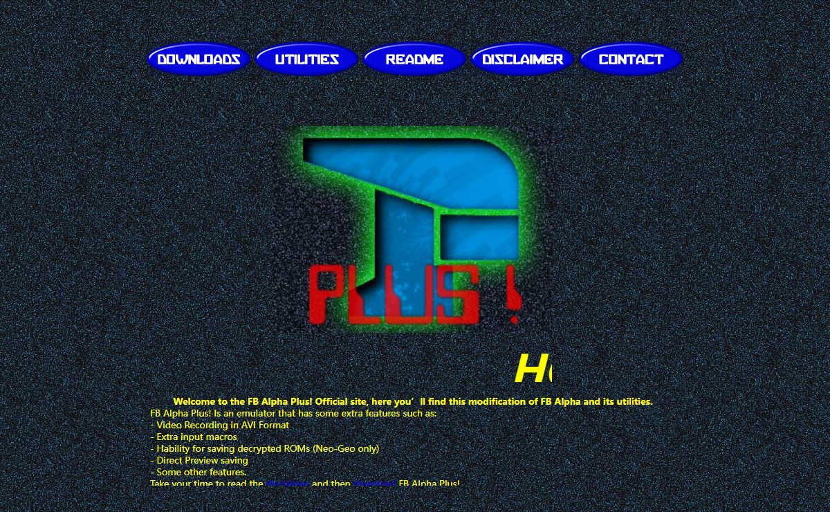 FB Alpha Plus! Web Site