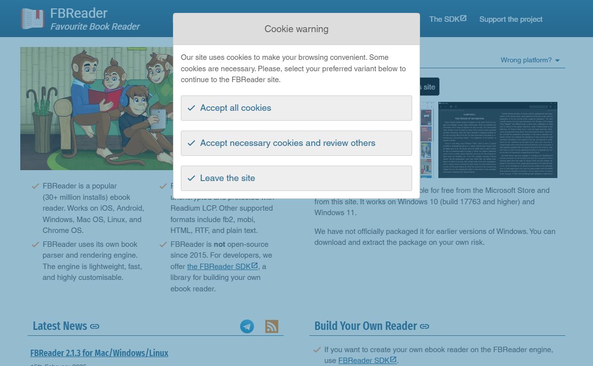 Favourite Book Reader – FBReader