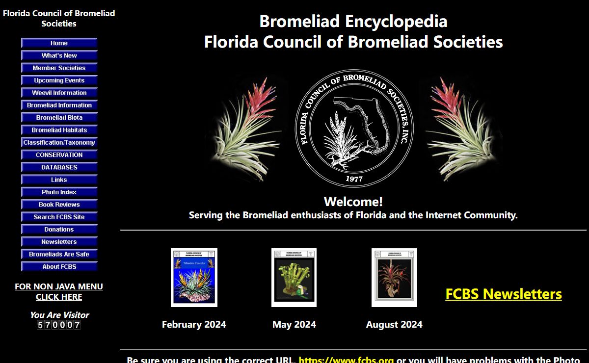 Bromeliad Encyclopedia - Florida Council of Bromeliad Societies