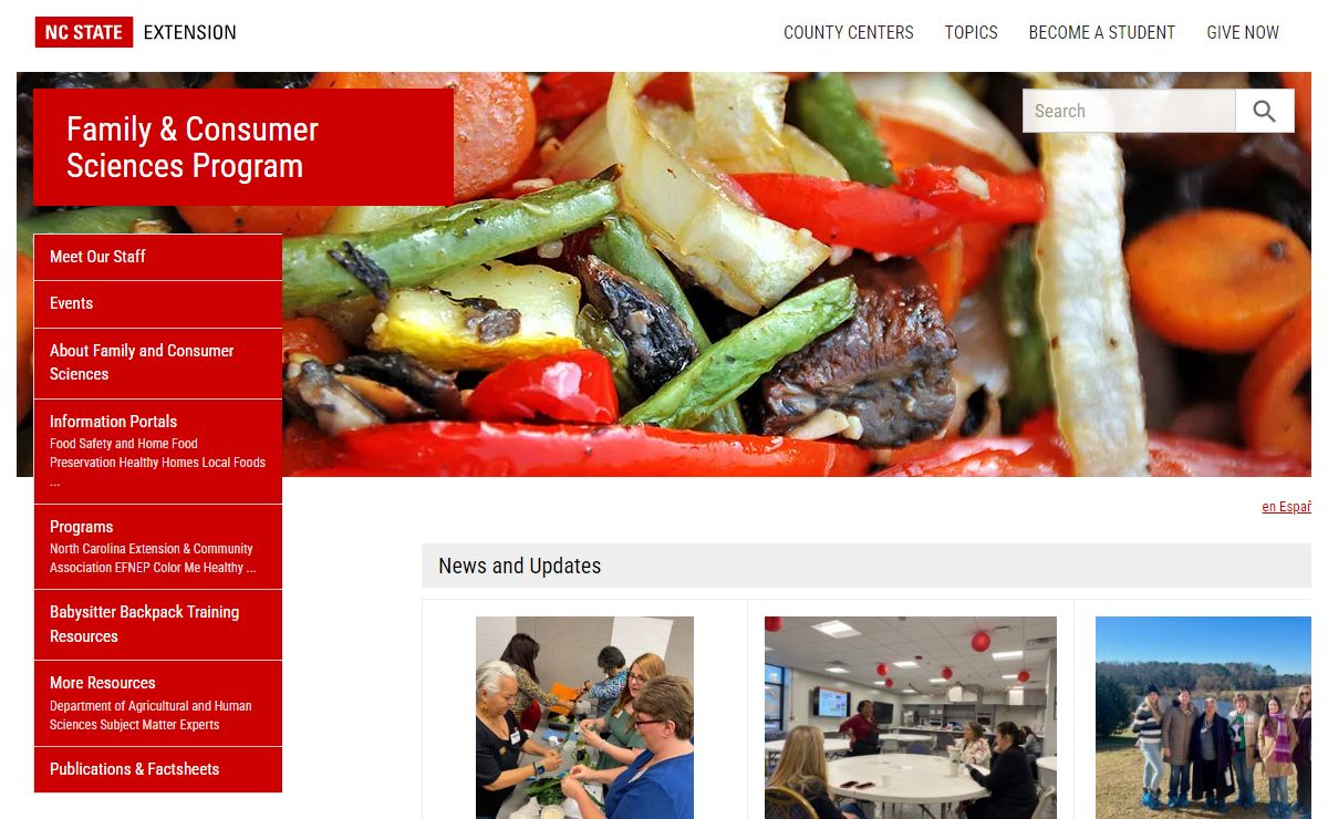Family & Consumer Sciences Program | NC State Extension