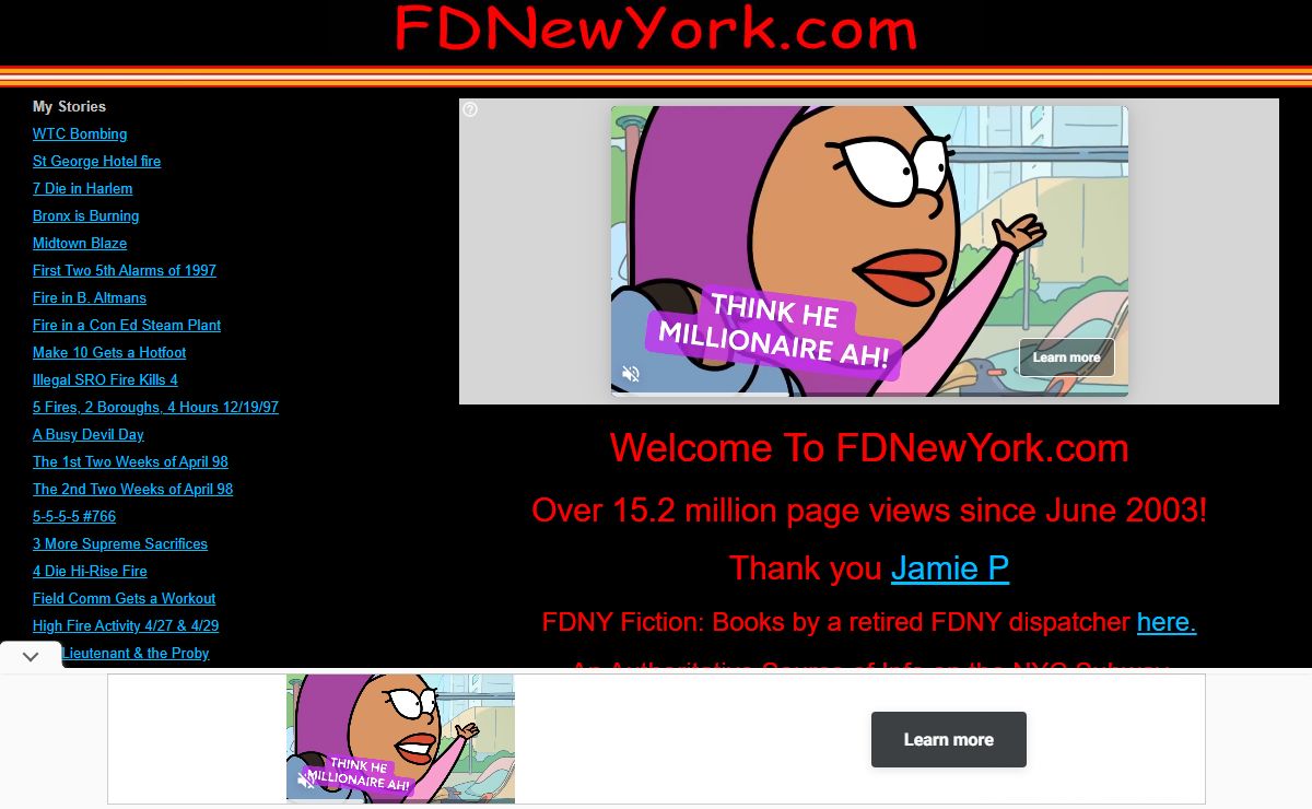 FDNewYork.com - FDNY information, statistics and stories.