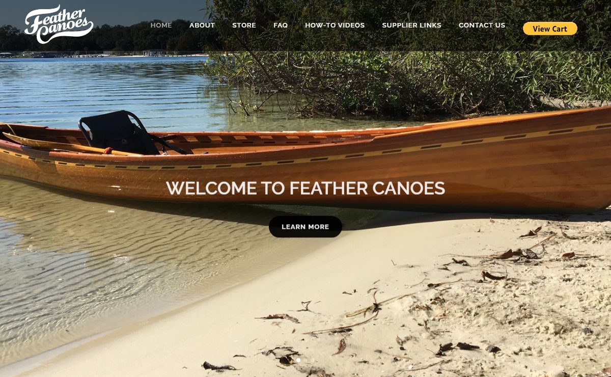 Feather Canoes | Wee Lassie | Feather Canoe plans and patterns for a classic cedar strip solo canoe you can build yourself.