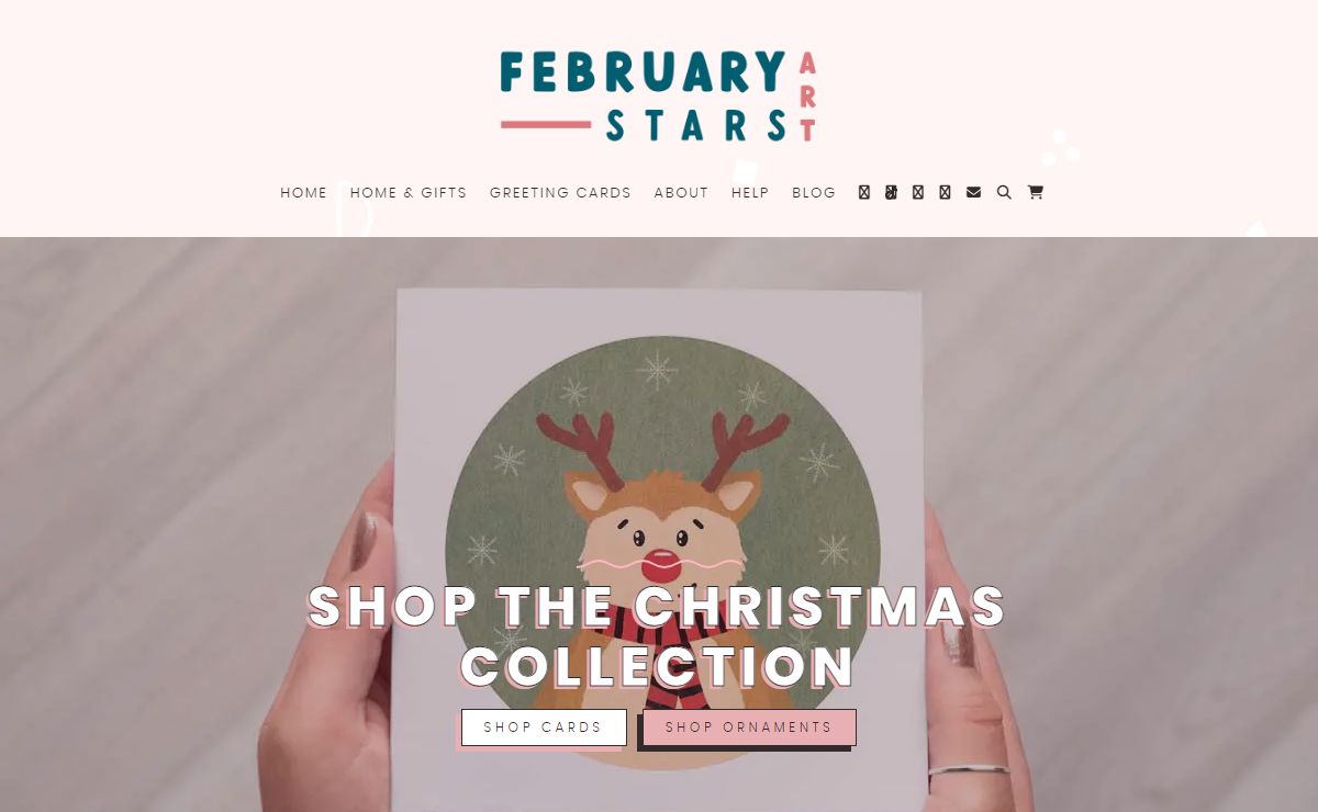 ⋆ February Stars Art