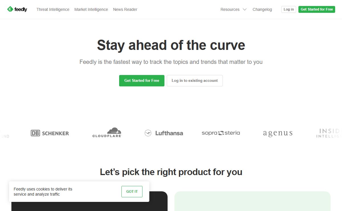 Feedly: Track the topics and trends that matter to you