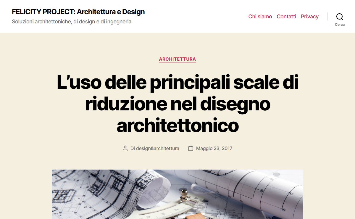 FELICITY PROJECT: Architettura e Design – Soluzioni architettoniche, di design e di ingegneria