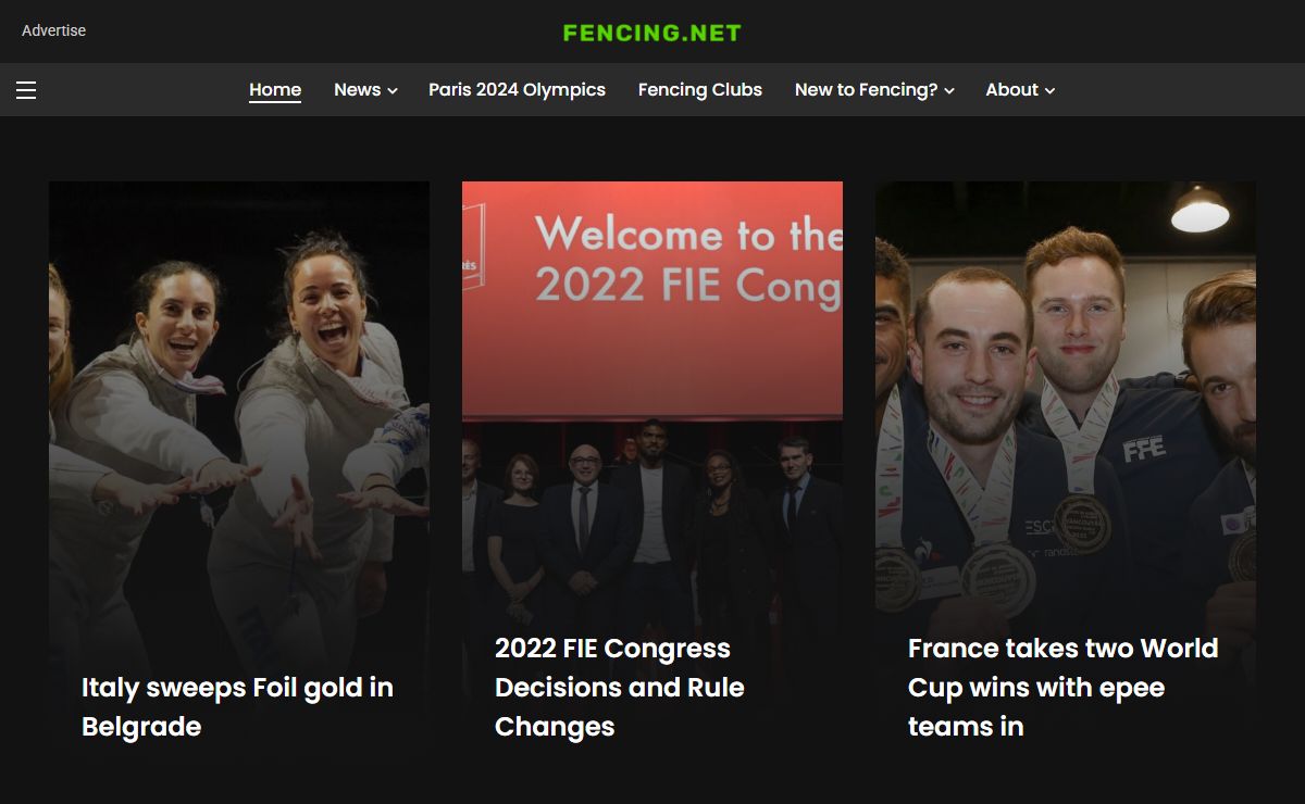Fencing news, guides and equipment reviews - Fencing.Net