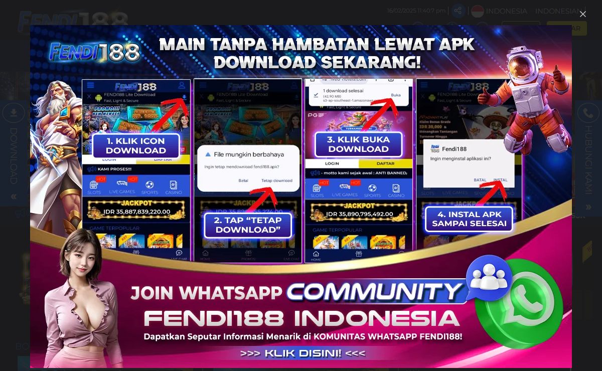 FENDI188 | Link Alternatif Games Mobile Terpopuler di Indonesia