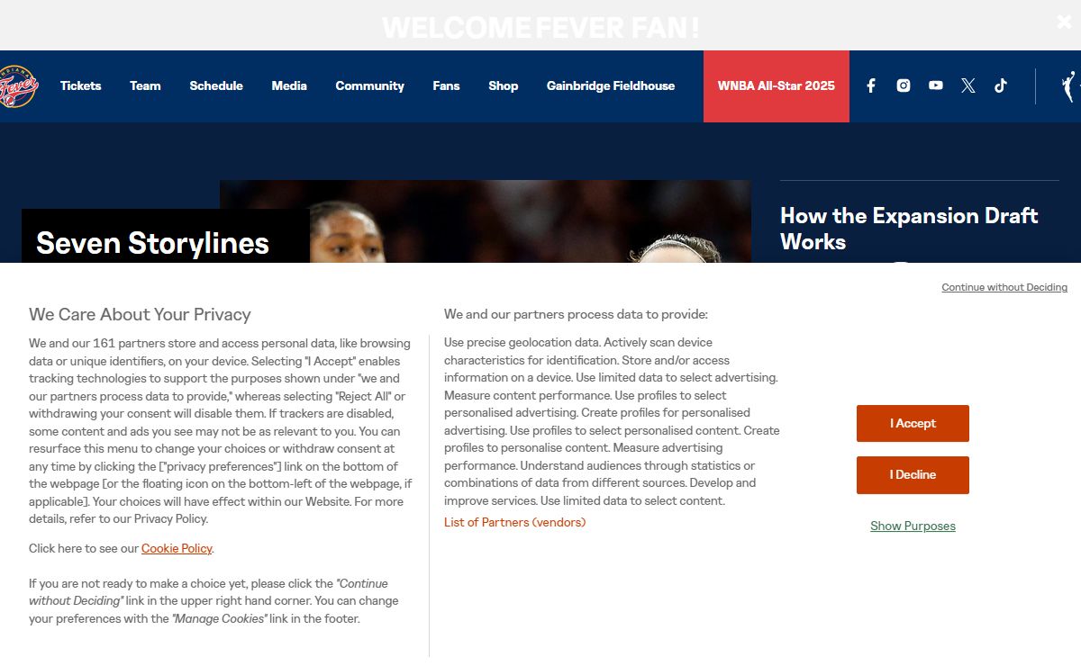 The Official Website of the Indiana Fever | WNBA