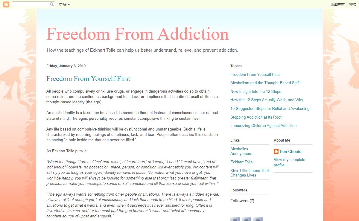 Freedom From Addiction