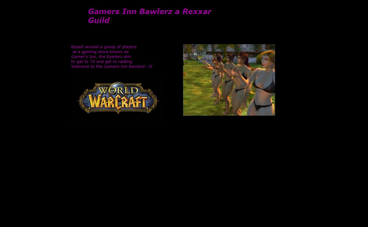 Gamers Inn Bawlerz a Rexxar Guild