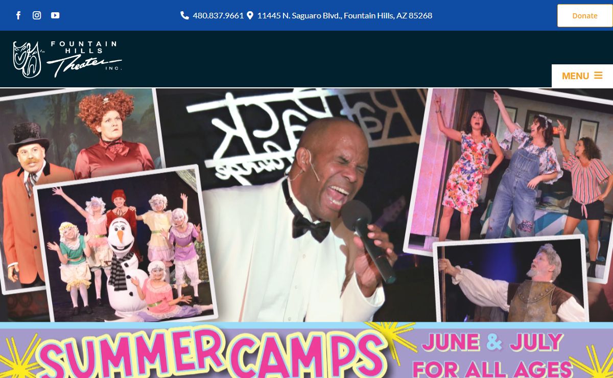 Fountain Hills Theater | Best Live Theater in Greater Phoenix Area – Live Theater in Scottsdale, Phoenix, Mesa, Gilbert, Chandler and Fountain HIlls AZ