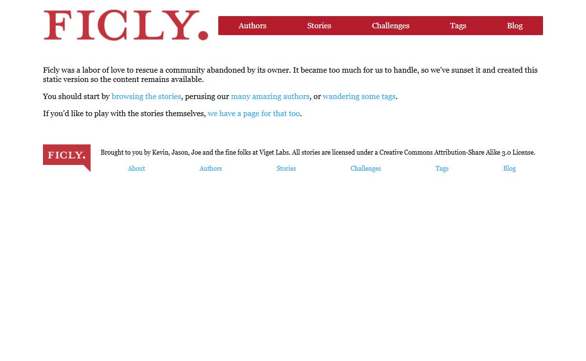 Ficly: A Better Shorter Story
