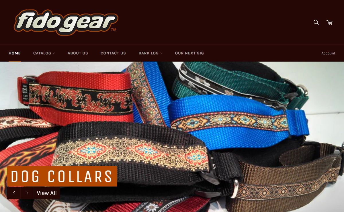 Fidogear Dog Supplies; Quality Dog Gear made to last.