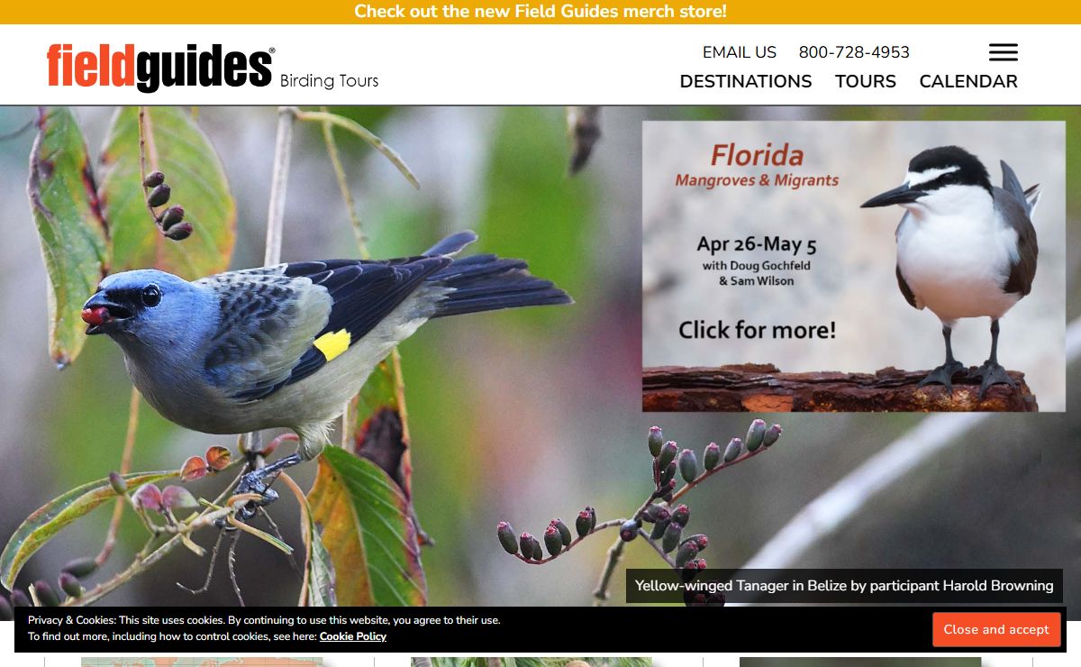 Birding Tours with FIELD GUIDES: a lot of birds, a lot of fun