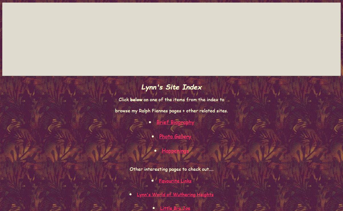Lynn's Web