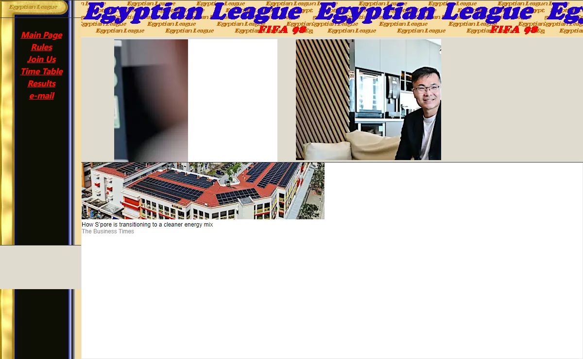 Egyptian League FIFA98