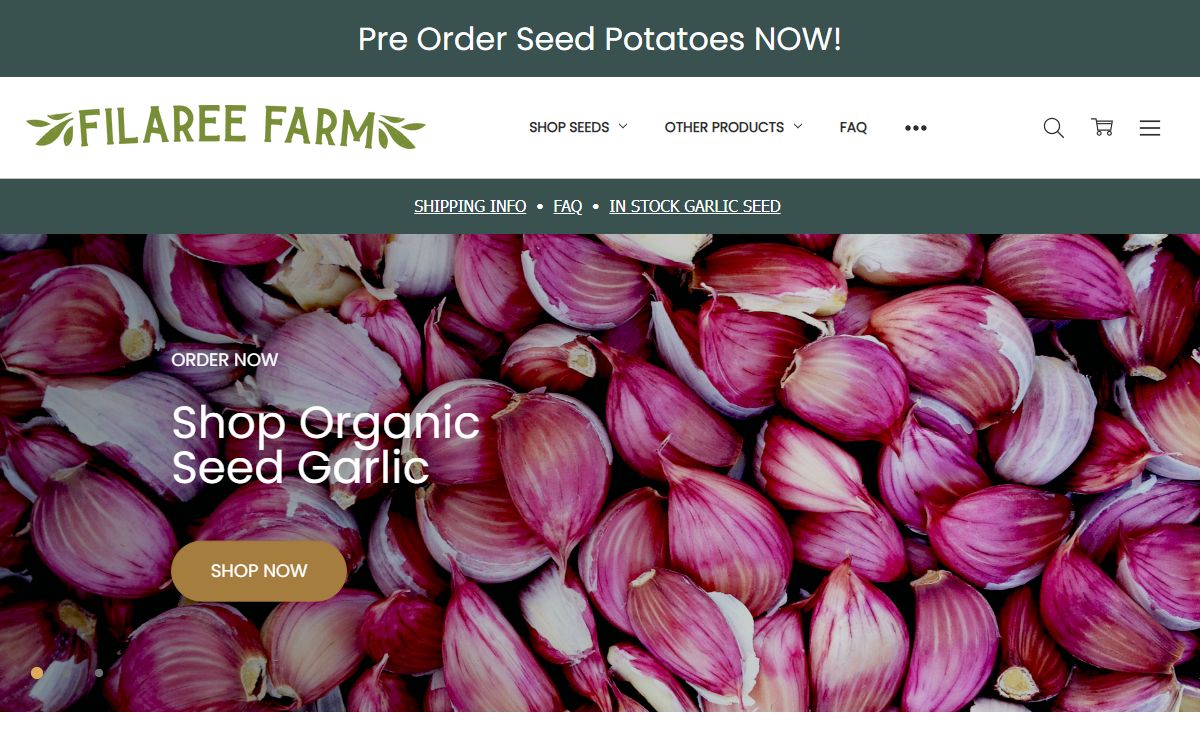 Filaree Garlic Farm