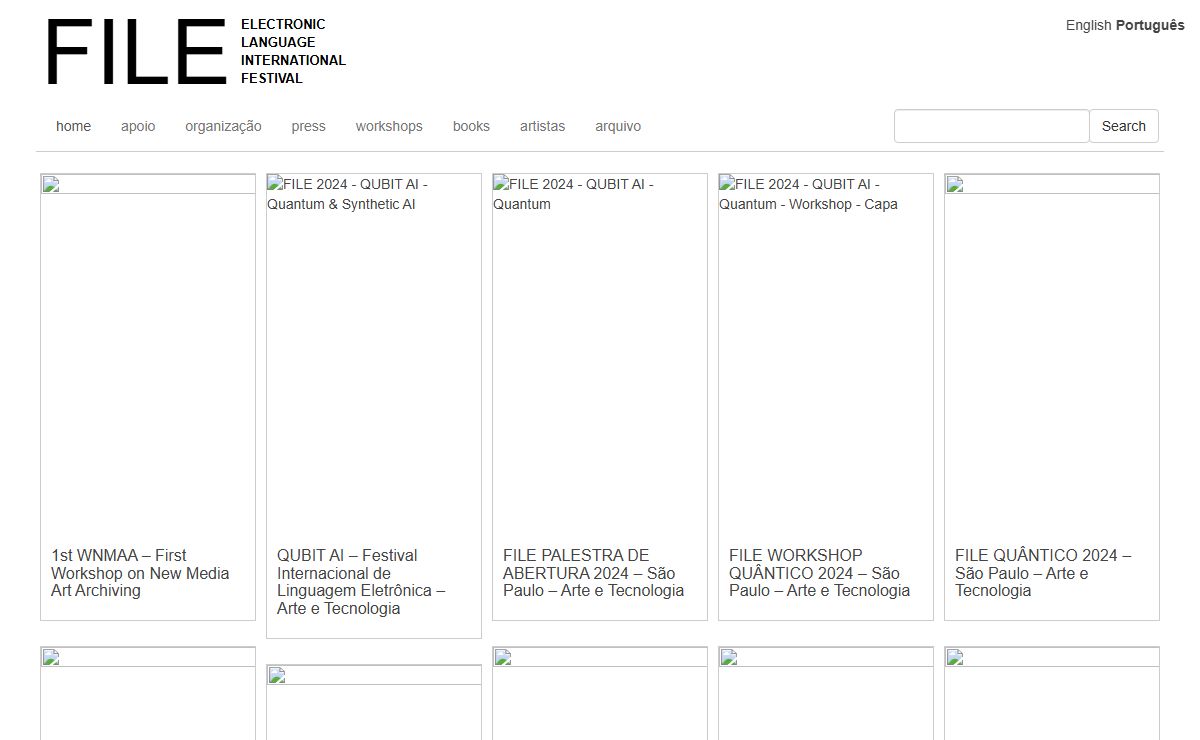 FILE FESTIVAL | ELECTRONIC LANGUAGE INTERNATIONAL FESTIVAL
