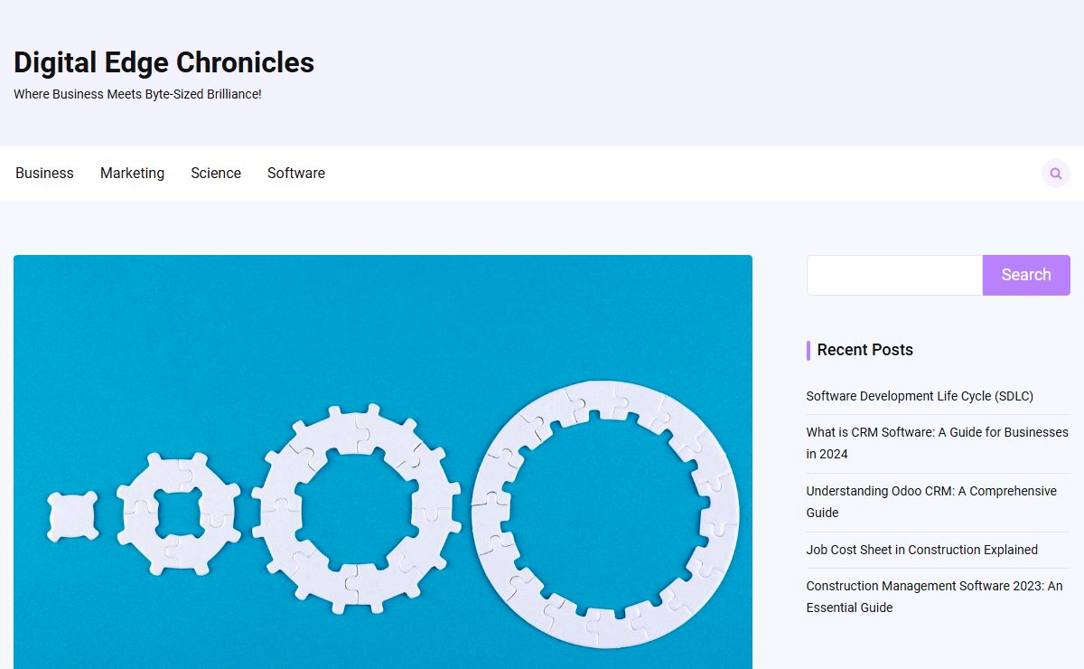 Digital Edge Chronicles - Where Business Meets Byte-Sized Brilliance!