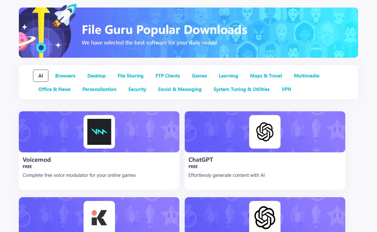 FileGuru.Com Your One Stop Shop For Great Software Downloads