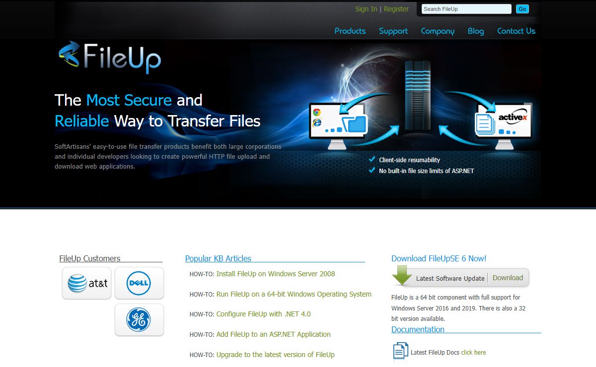 SoftArtisans FileUp: ASP File Upload Component