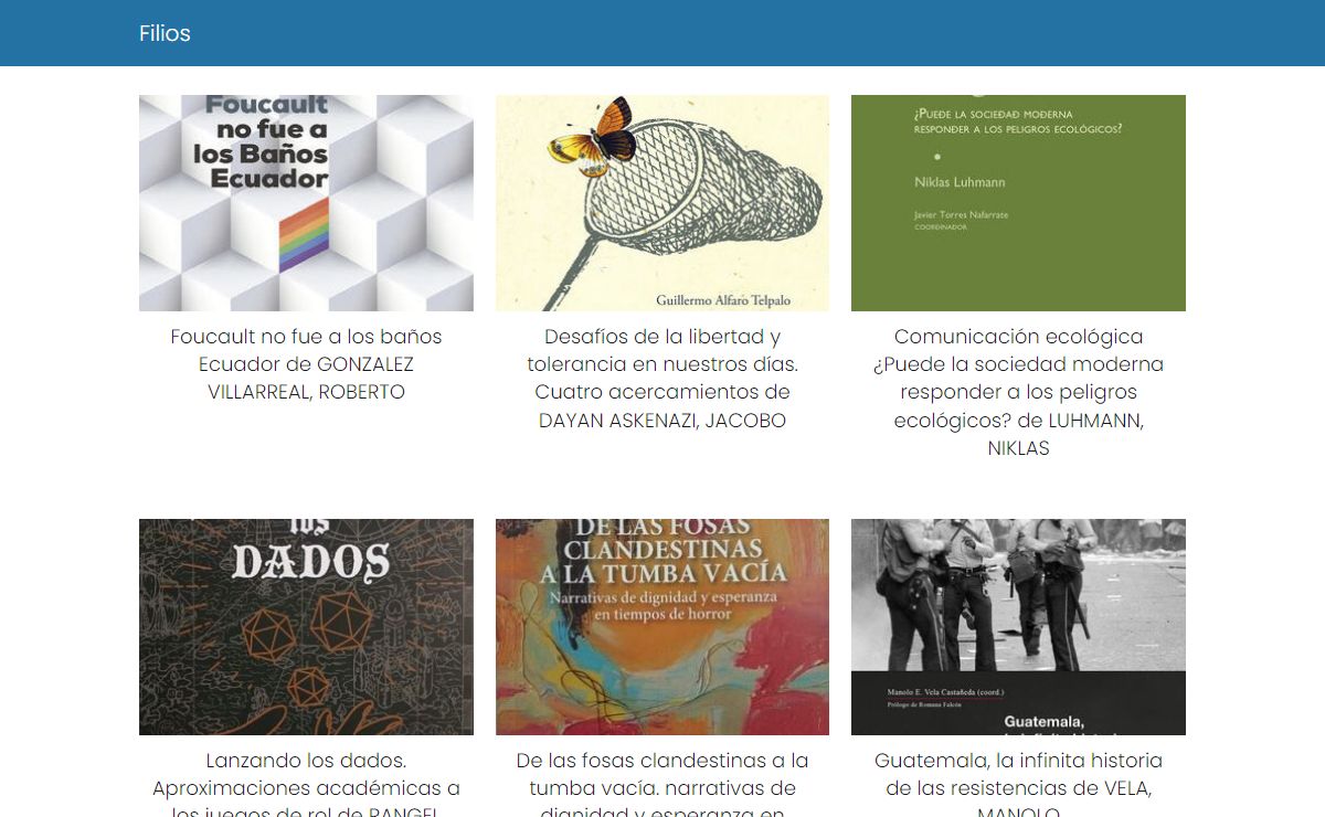 Filios - Descarga gratuita de libros electrónicos en filios.org