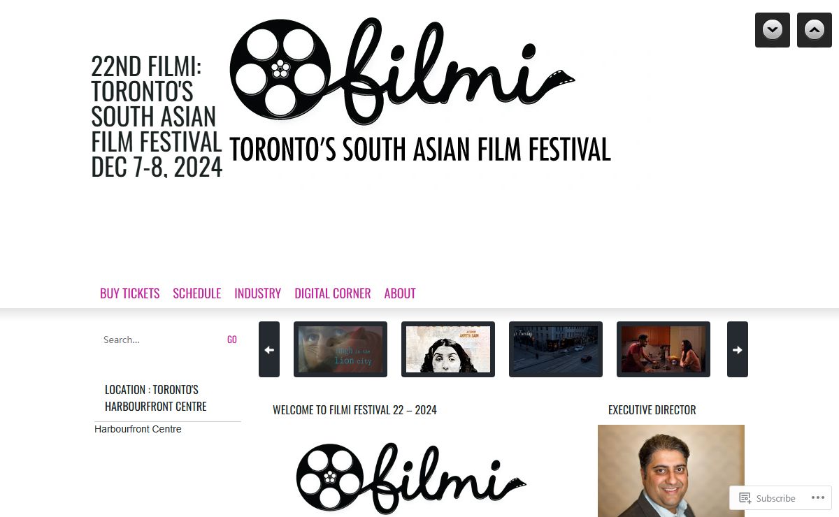22nd Filmi: Toronto's South Asian Film Festival Dec 7-8, 2024 | Strengthening the emerging South Asian identity within the global film industry.