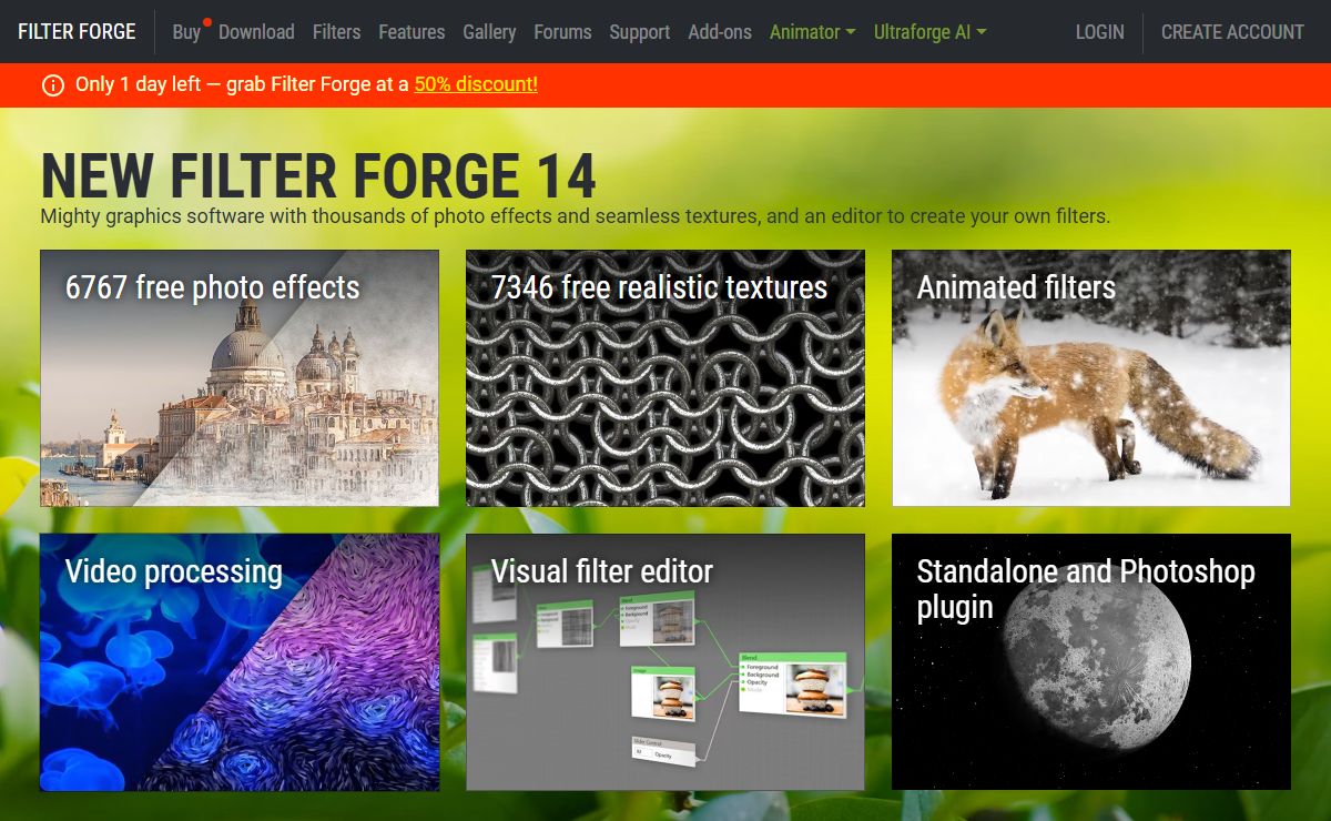 Filter Forge - create photo effects and seamless textures!