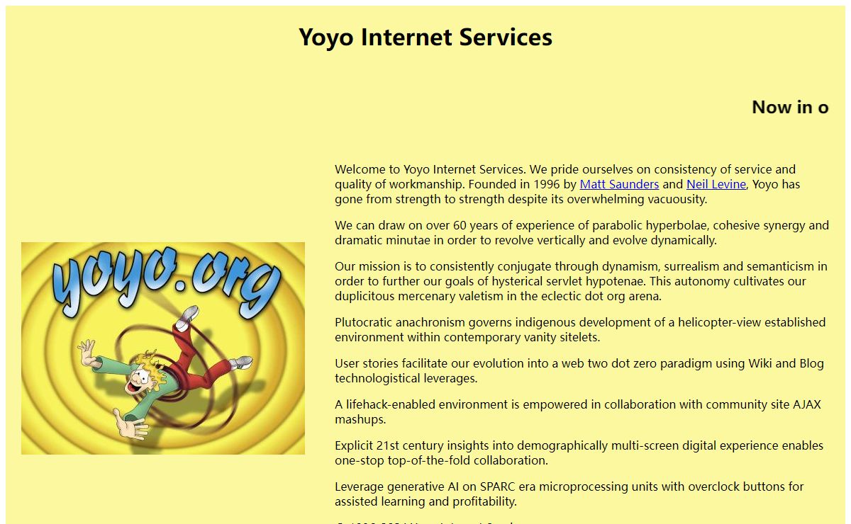 Yoyo Internet Services