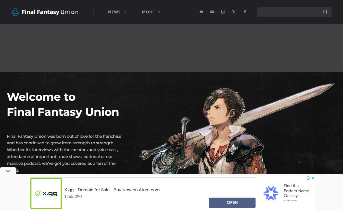 Final Fantasy Union | Everything Final Fantasy In One Place