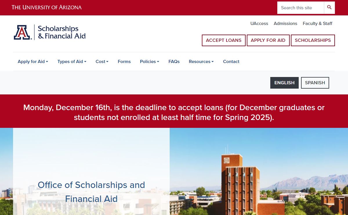 Welcome | Office of Scholarships & Financial Aid