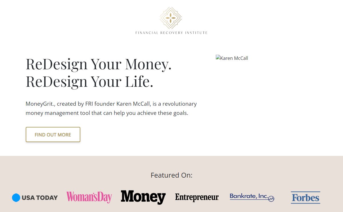 Financial Recovery Institute – ReDesign Your Money. ReDesign Your Life.