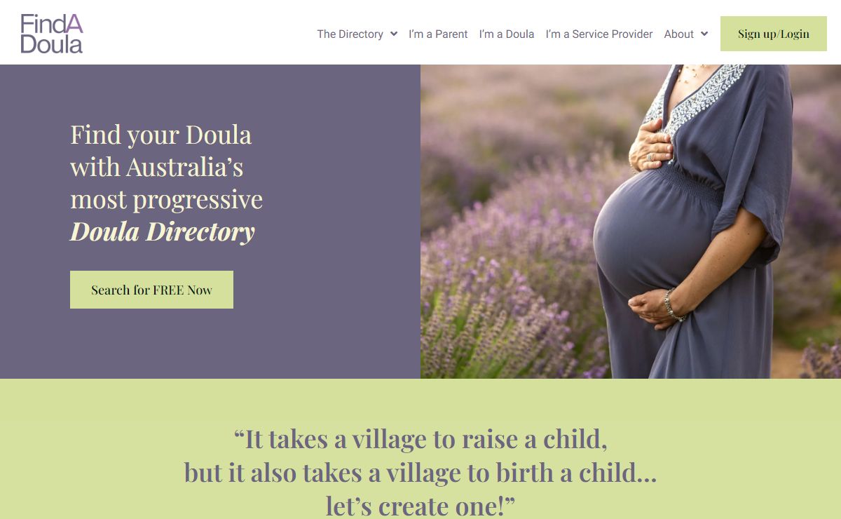 Doula Directory Australia - FindA Doula