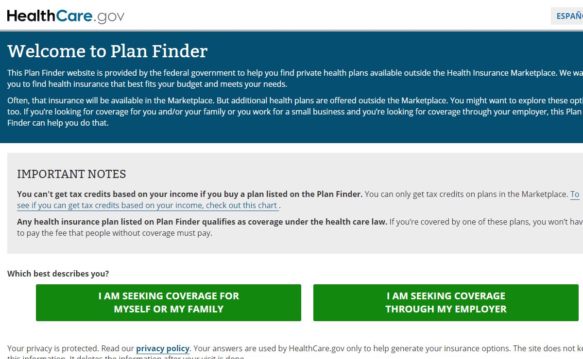 Finder.Healthcare.gov