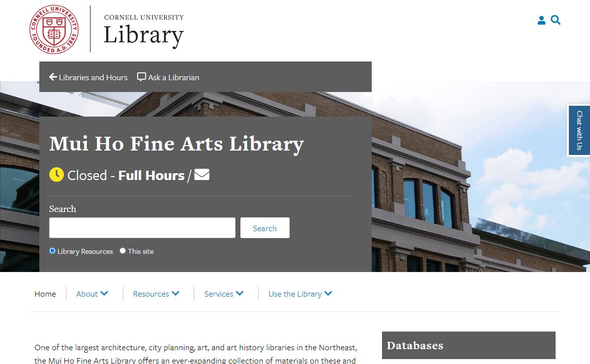 Mui Ho Fine Arts Library