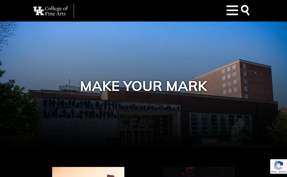Welcome | College of Fine Arts