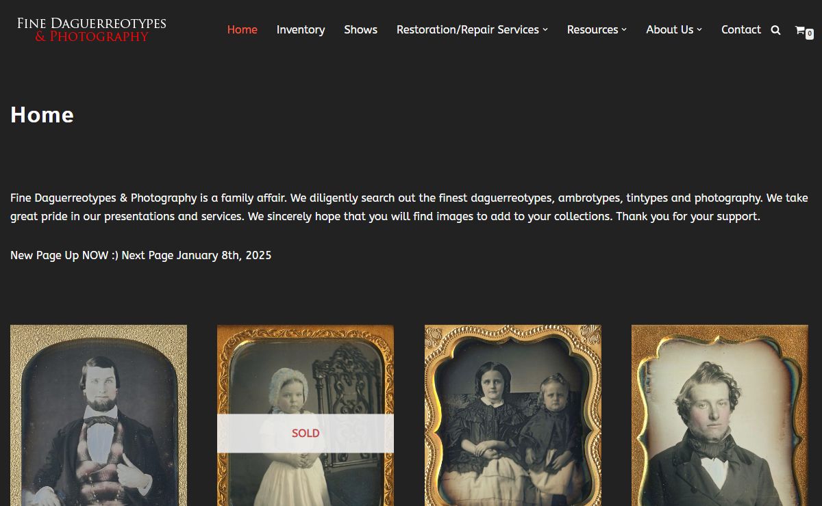 Home - Fine Daguerreotypes & Photography