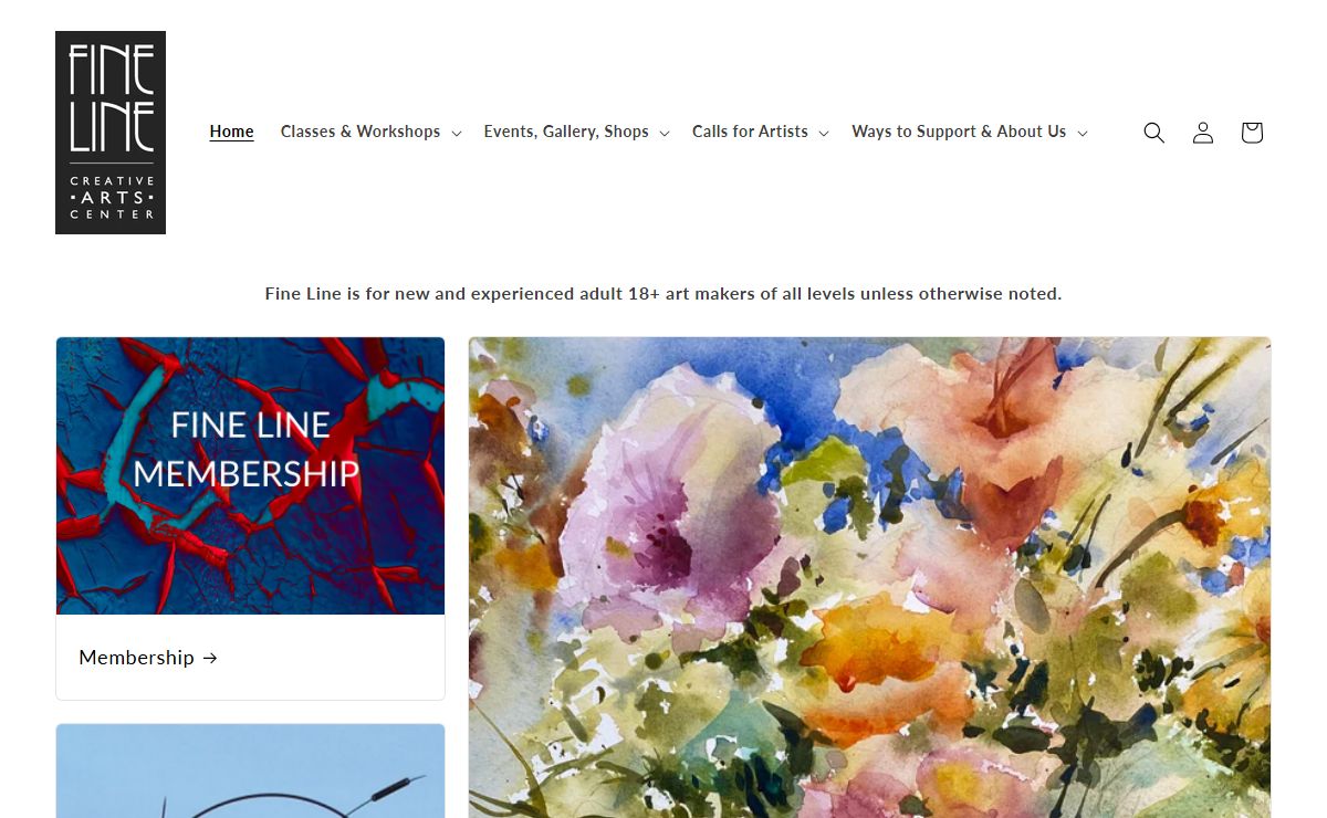 Fine Line Creative Arts Center – Fine Line Art