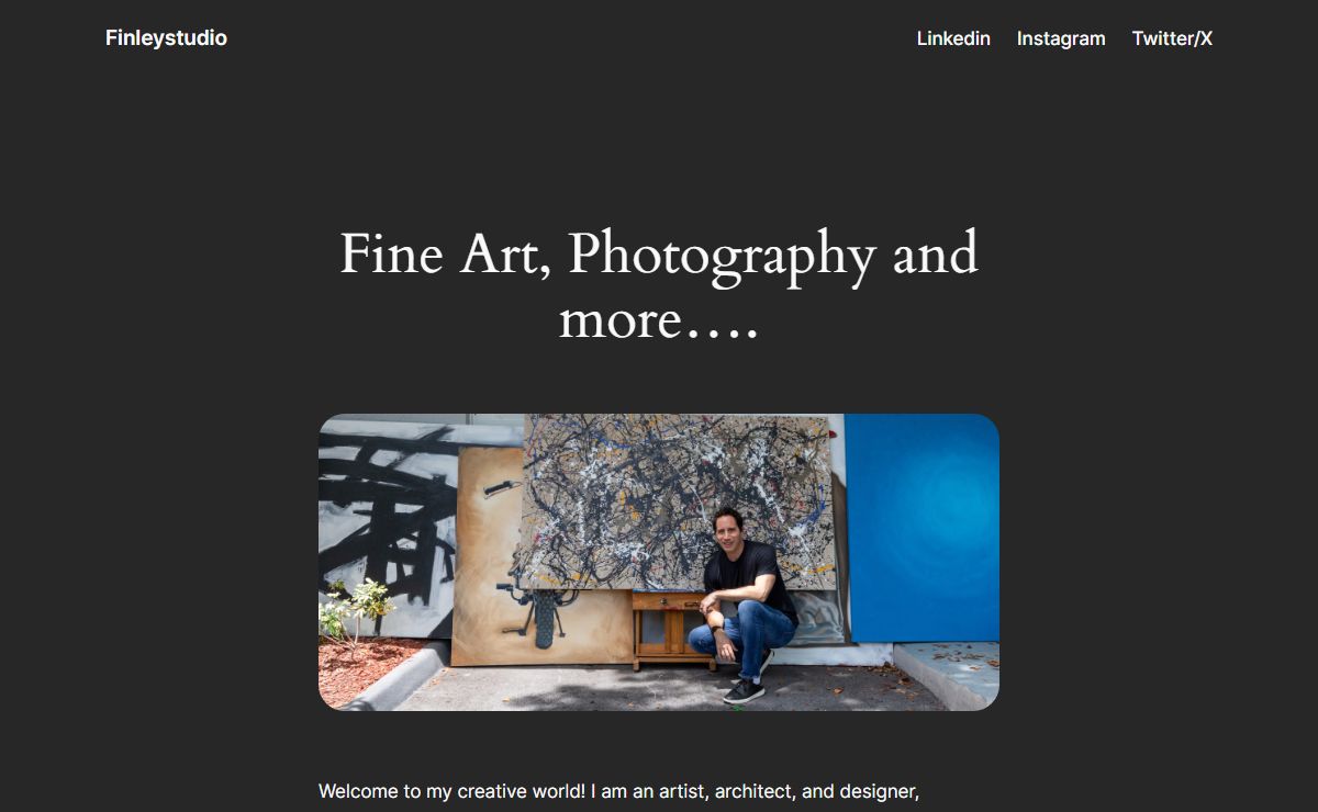 Finleystudio – Welcome to the Art, Photography and Realtime work of Patrick Finley