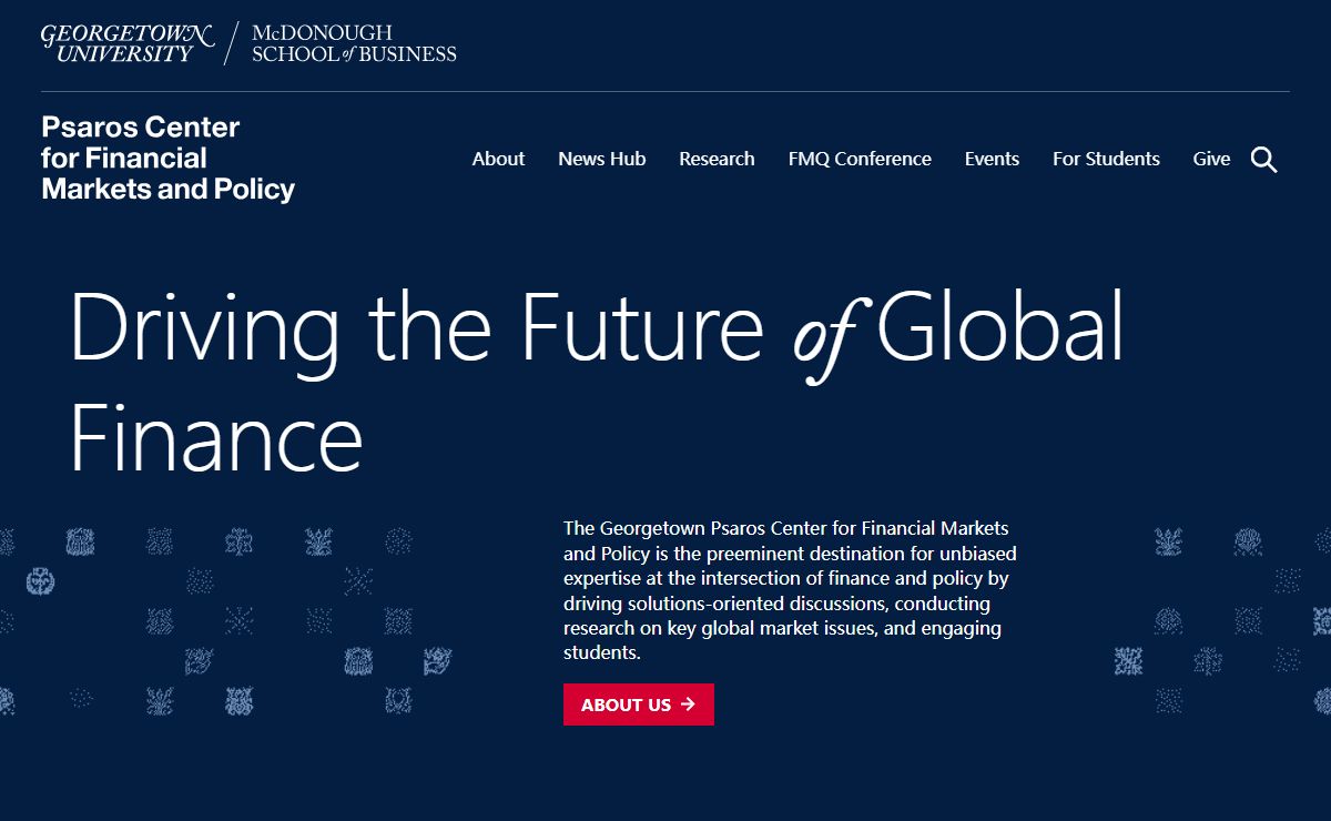 Home - Psaros Center for Financial Markets and Policy