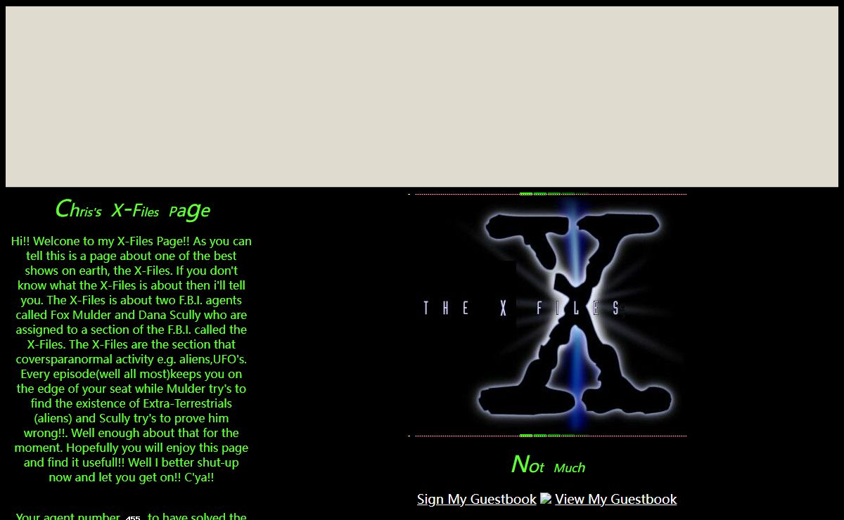 Chris's X-Files Page