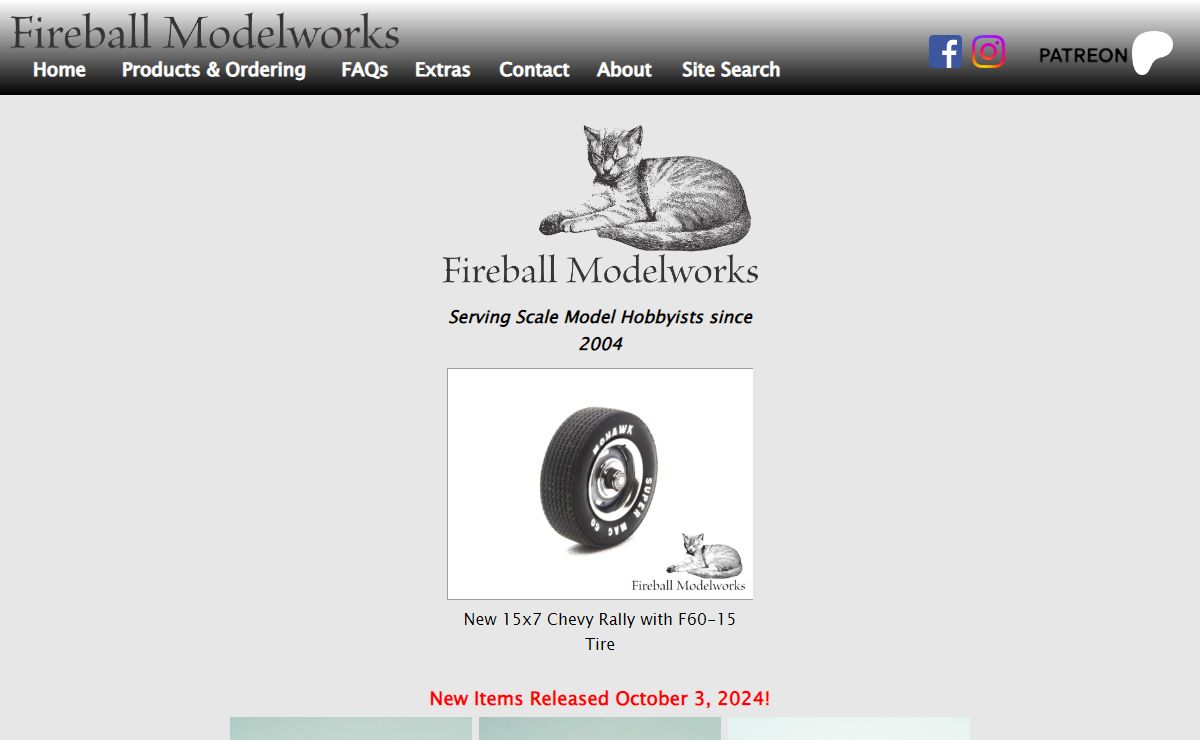 Fireball Modelworks home page