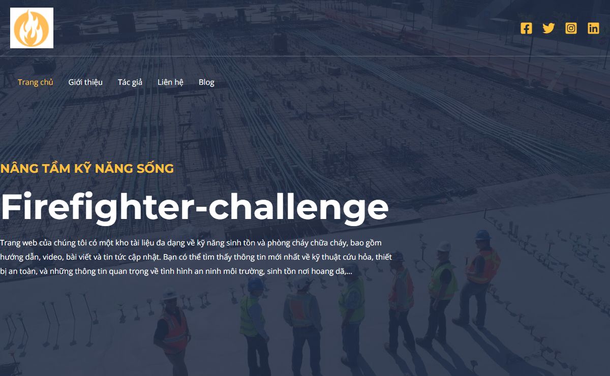 Firefighter-Challenge – Kỹ Năng Sinh Tồn